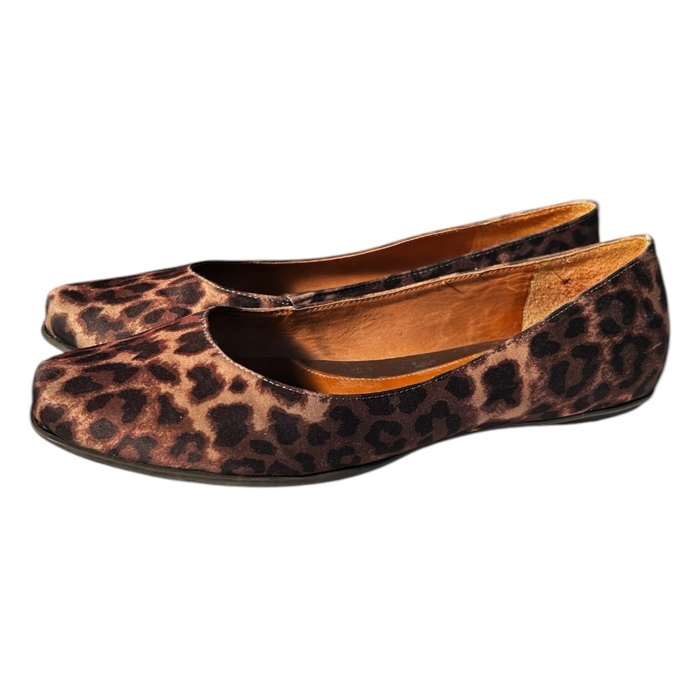 Nurture Leopard Square Toe Ballet Flats 8.5 - Picture 3 of 6